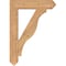 Ekena Millwork Funston Arts & Crafts Smooth Bracket, Western Red Cedar, 5 1/2"W x 30"D x 42"H BKT06X30X42FST03SWR - alternate 4